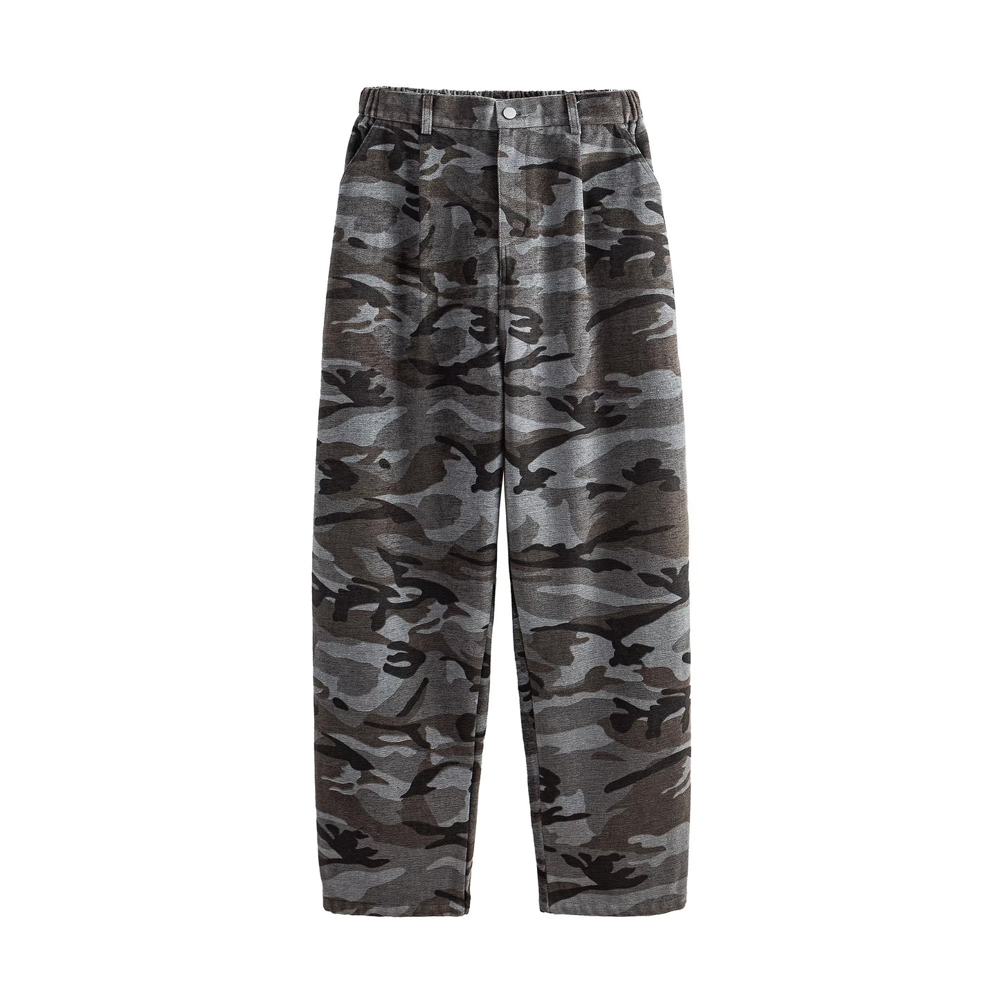 カモフラージュリラックスワイドパンツ K0822