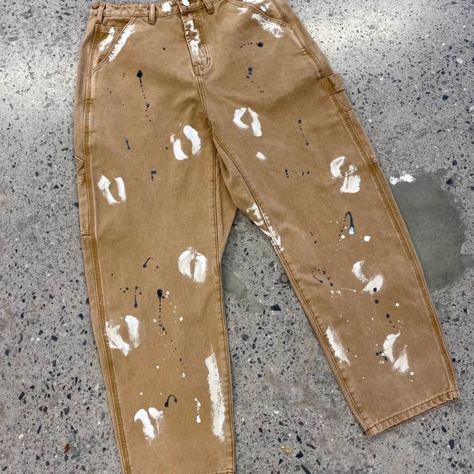 ペイントスプラッシュルーズフィットパンツ K0600