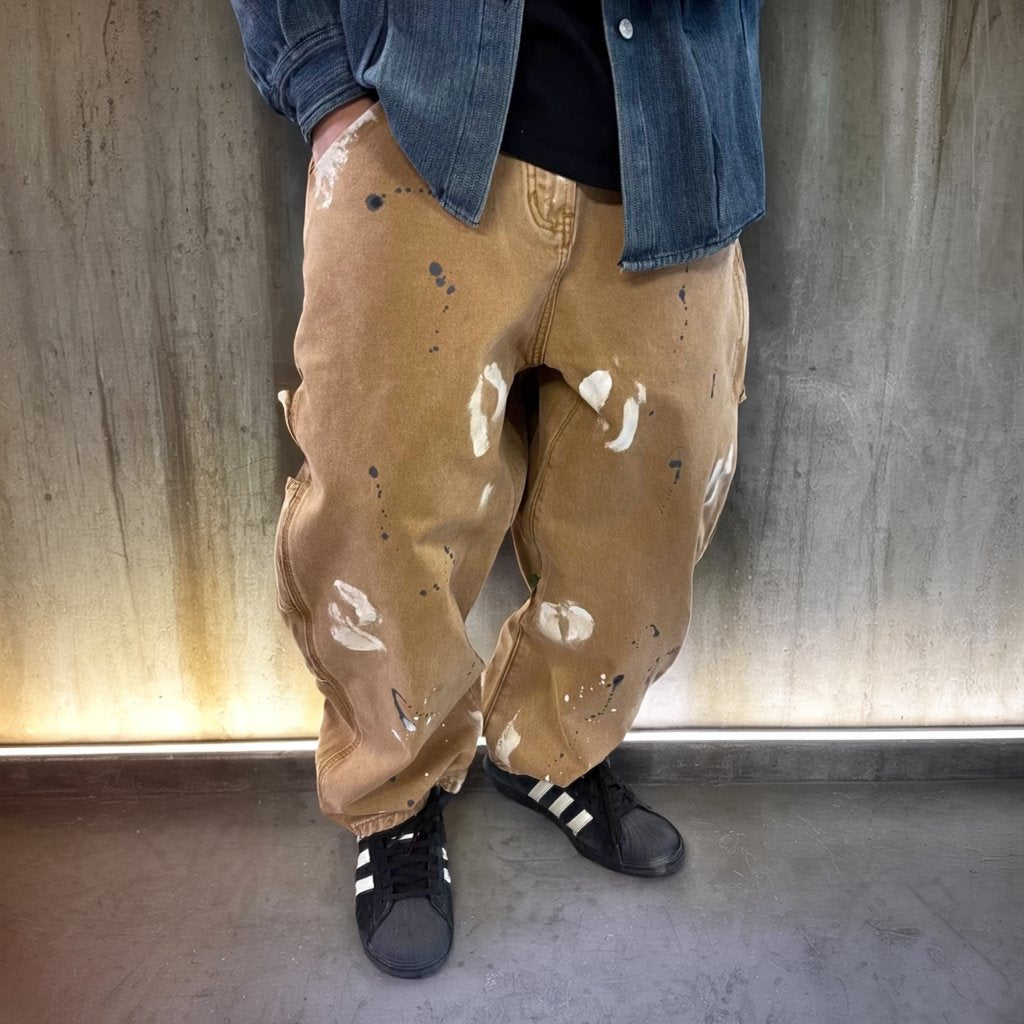 ペイントスプラッシュルーズフィットパンツ K0600