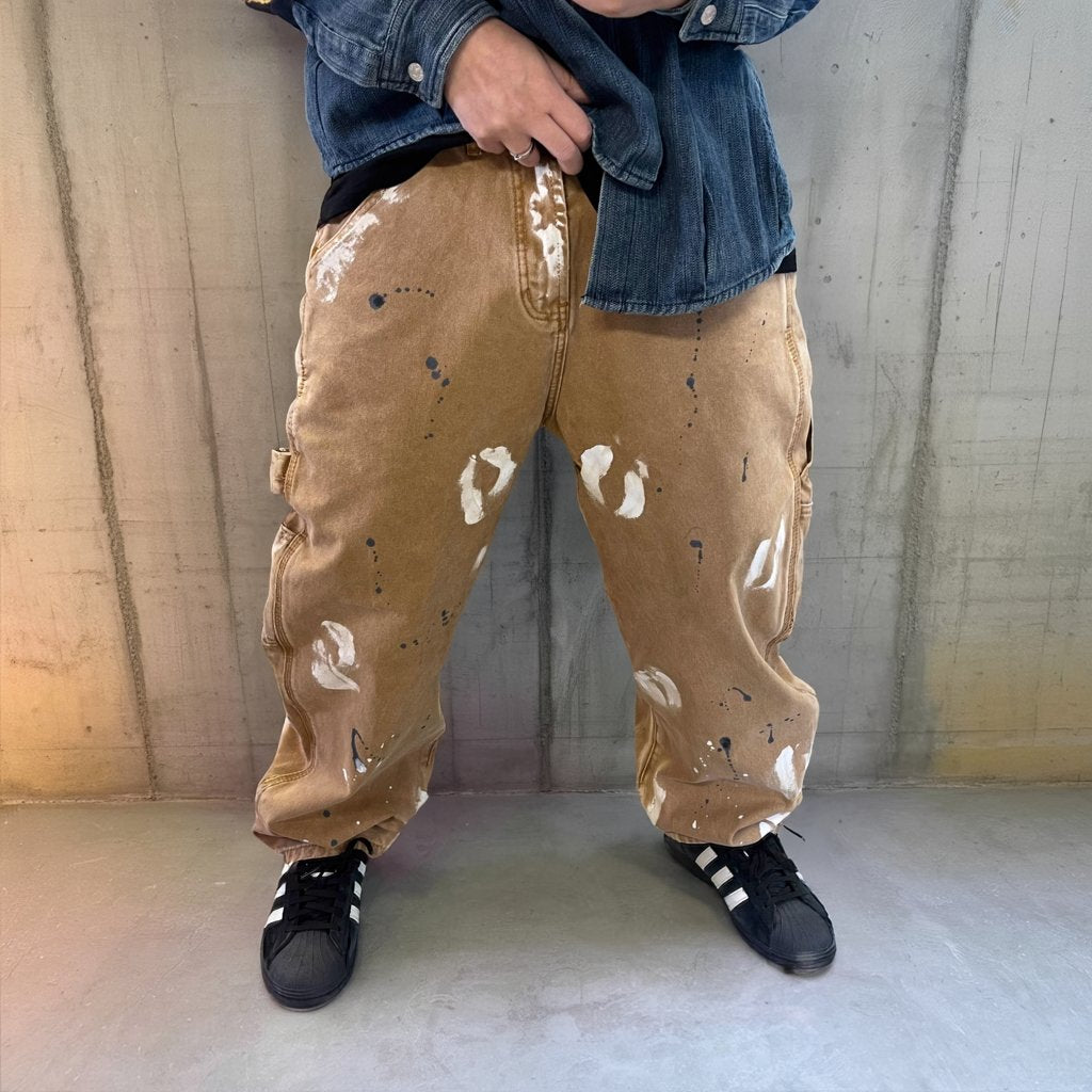 ペイントスプラッシュルーズフィットパンツ K0600