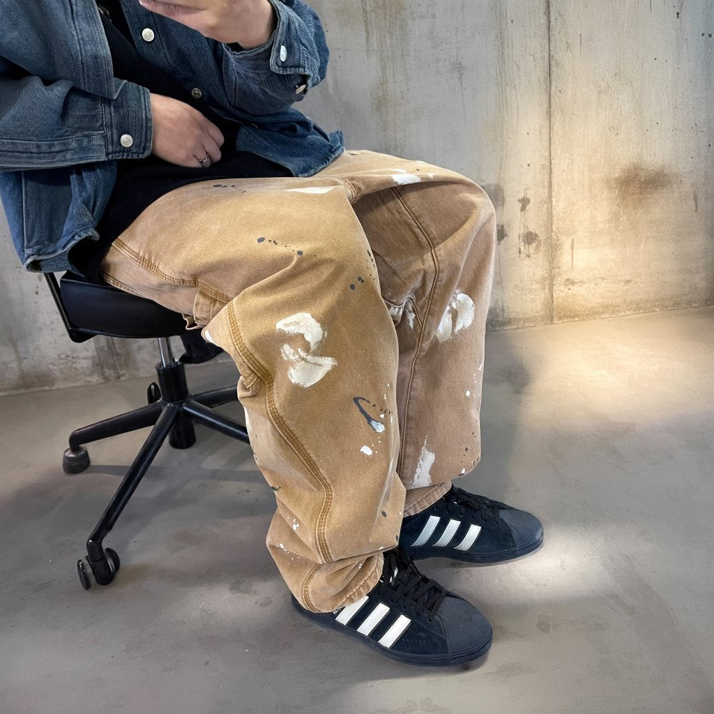 ペイントスプラッシュルーズフィットパンツ K0600