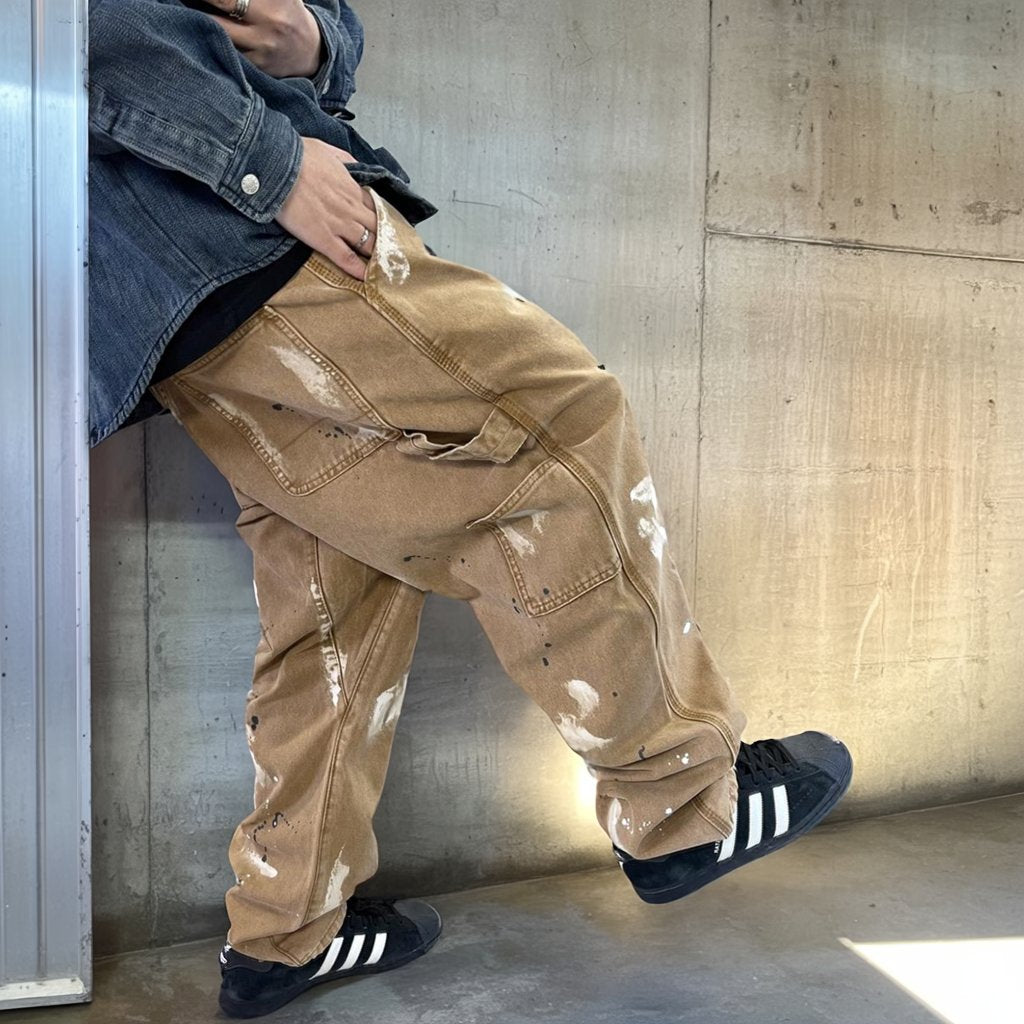ペイントスプラッシュルーズフィットパンツ K0600