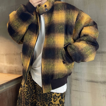 グラデーションチェックジャケット K0751