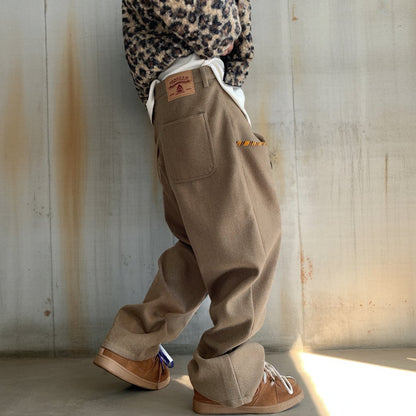 タイガーパイピングワイドカーブパンツ K0740