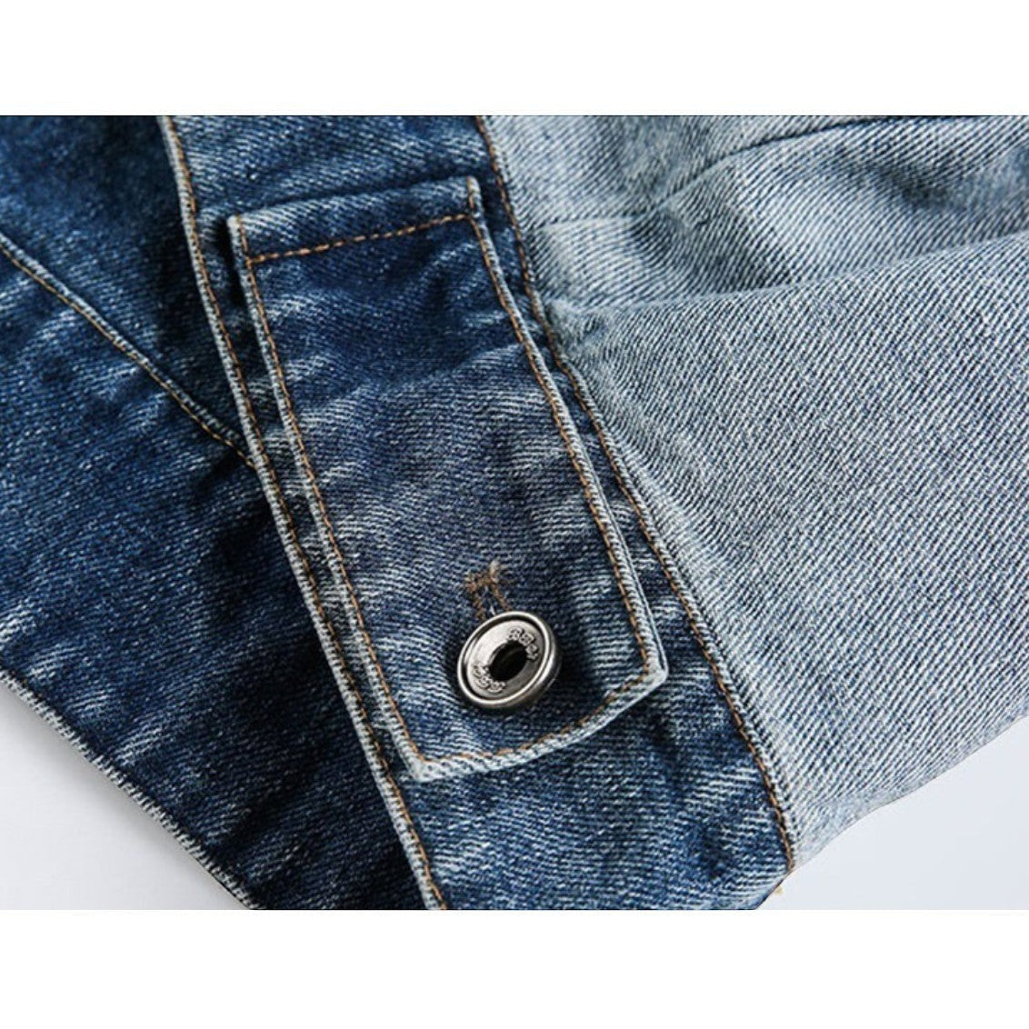 バイカラーデニムジャケット K0898