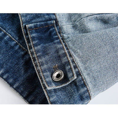 バイカラーデニムジャケット K0898