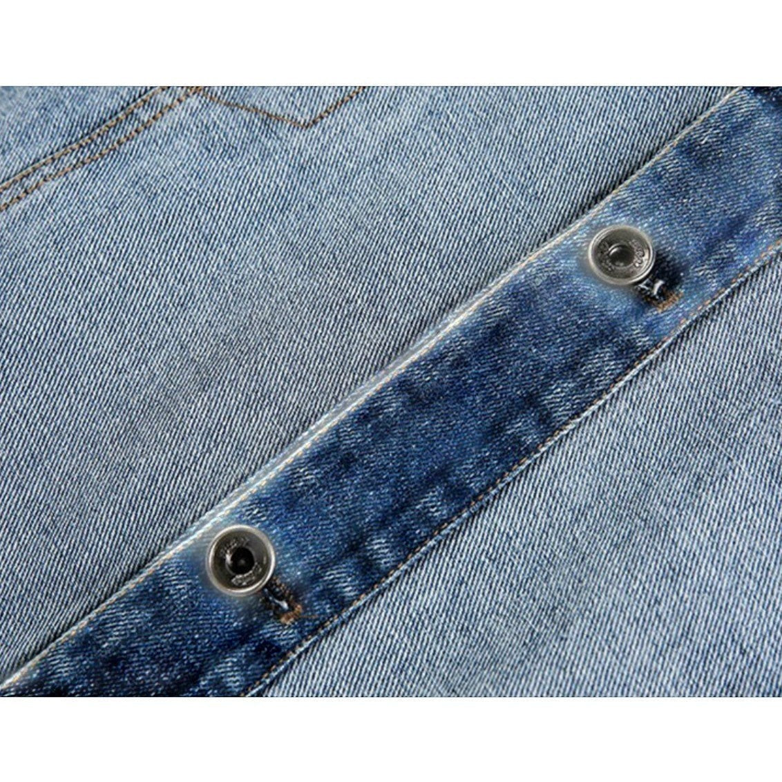 バイカラーデニムジャケット K0898