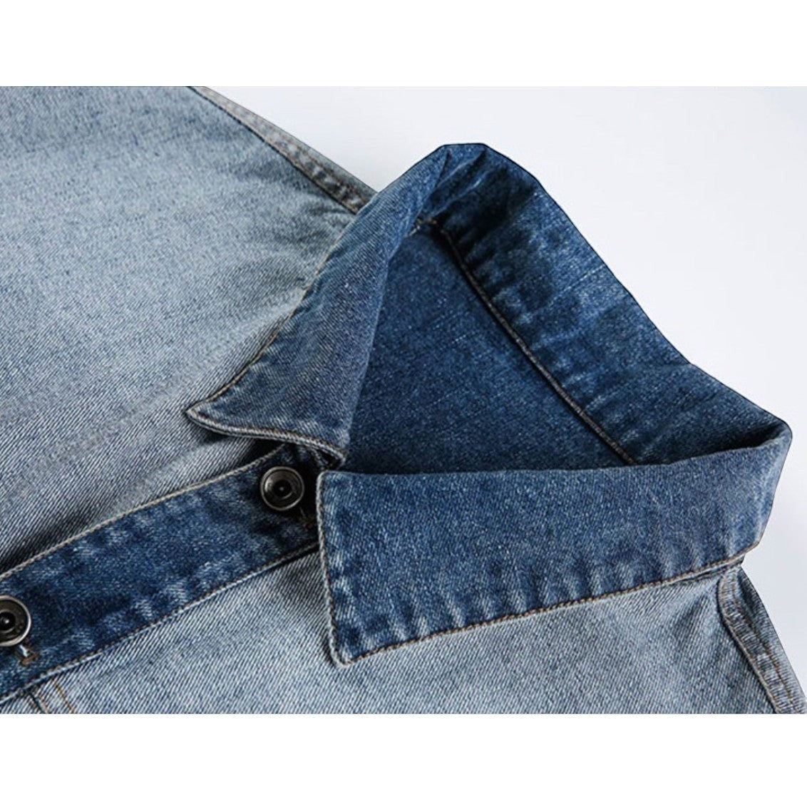 バイカラーデニムジャケット K0898