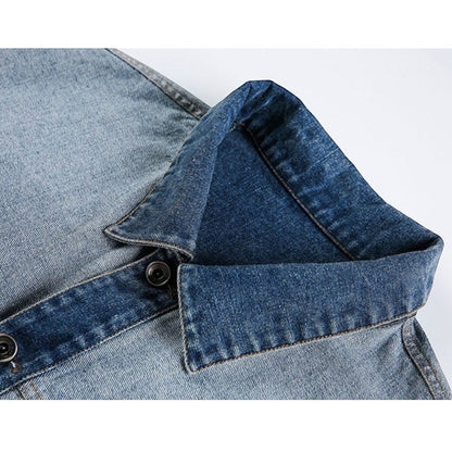 バイカラーデニムジャケット K0898