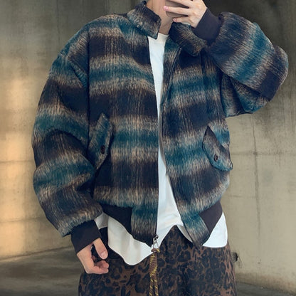 グラデーションチェックジャケット K0751