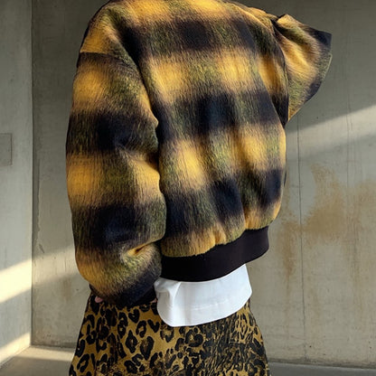 グラデーションチェックジャケット K0751