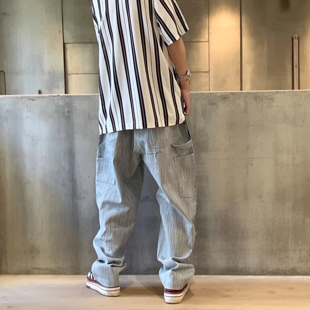 ストライプタックワークパンツ K0630