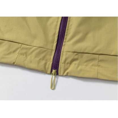 レトロラインスタンドジップジャケット K0861