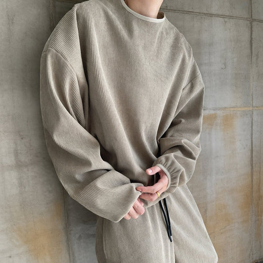 コーデュロイルーズプルオーバー K0752