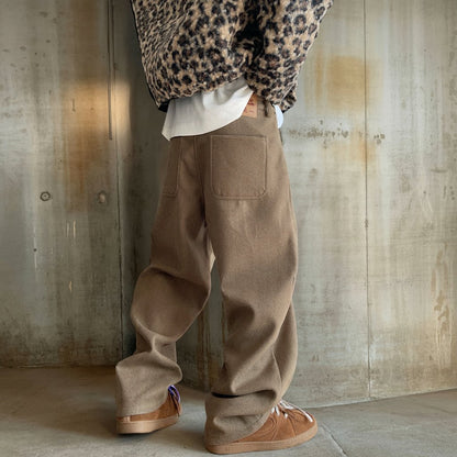 タイガーパイピングワイドカーブパンツ K0740