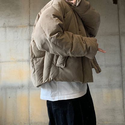 【OUTLET/即納】ミニマルスタンドカラーパファージャケット K0731