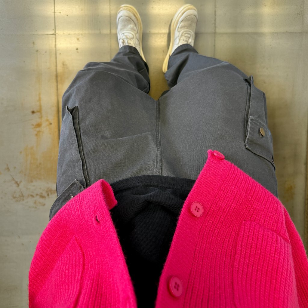 ビッグポケットワイドカーゴパンツ K0757