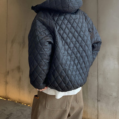 レオパードキルティングリバーシブルブルゾン K0737