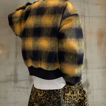 グラデーションチェックジャケット K0751