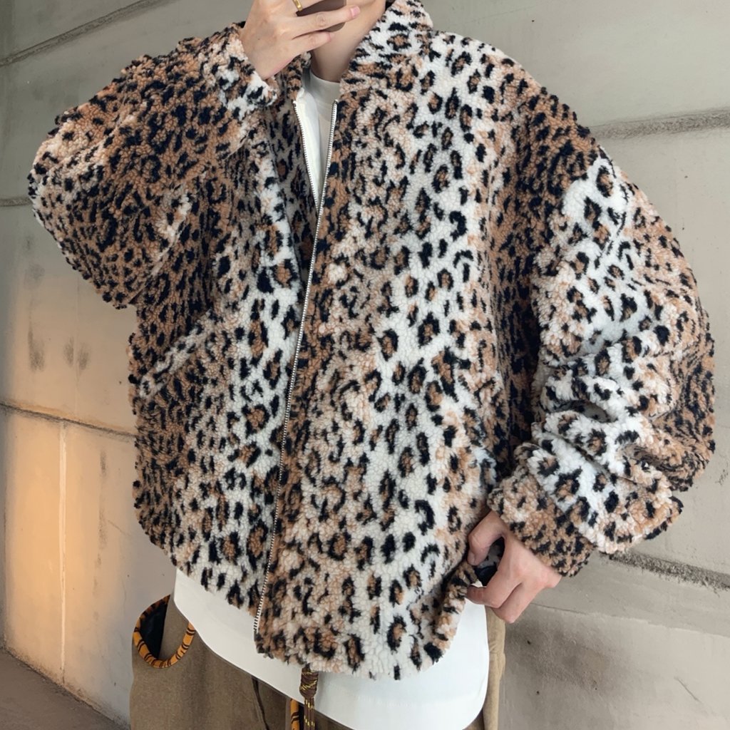 ストリートテイストタイガーボアブルゾン K0742