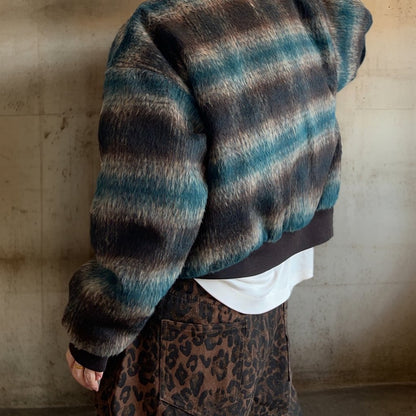 グラデーションチェックジャケット K0751