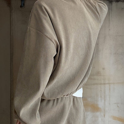 コーデュロイルーズプルオーバー K0752