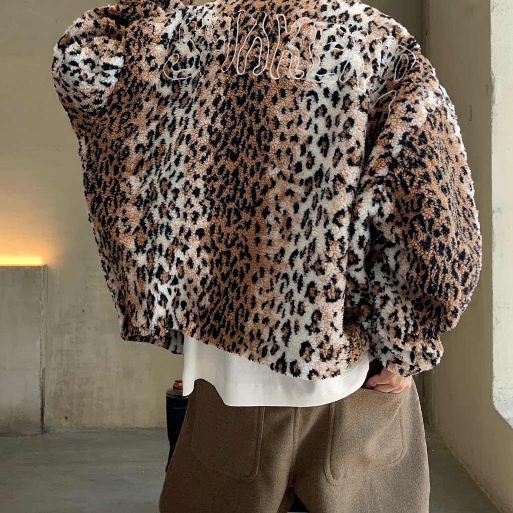 ストリートテイストタイガーボアブルゾン K0742