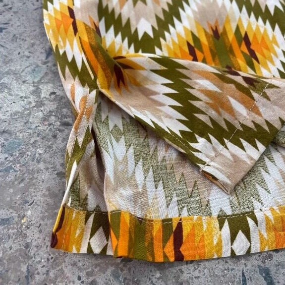 ネイティブパターンオープンカラーシャツ K0847