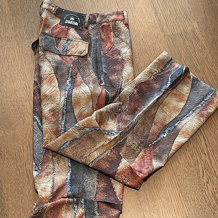 ペインティンググラフィックパンツ K0864