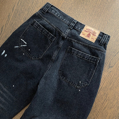 ダメージスプラッシュデニムパンツ K0868