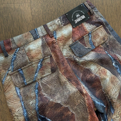 ペインティンググラフィックパンツ K0864