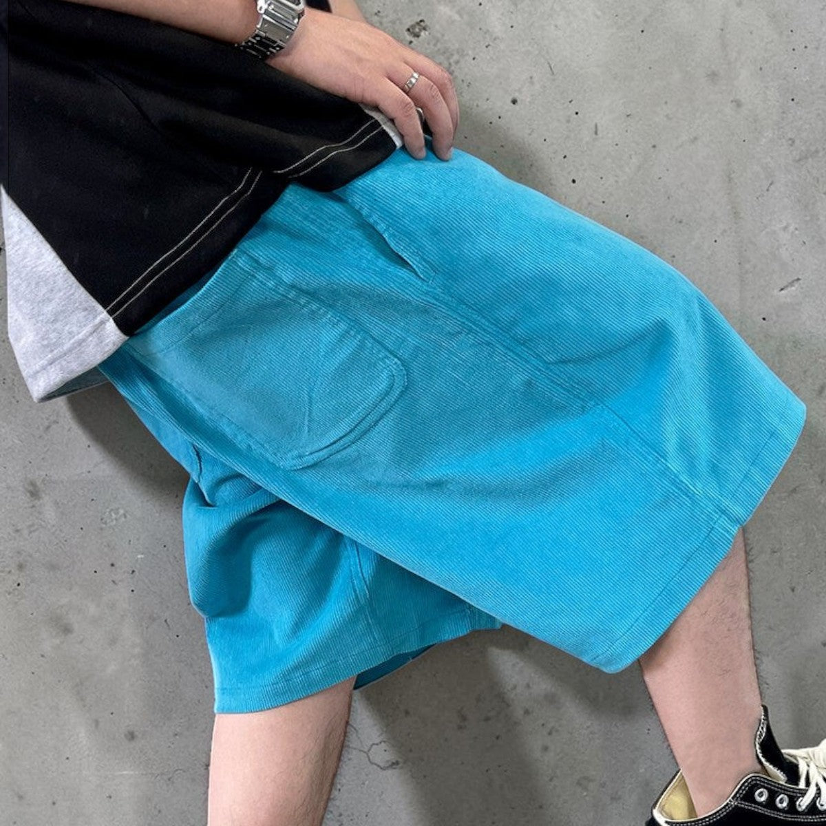 ルーズシルエットハーフパンツ K0840