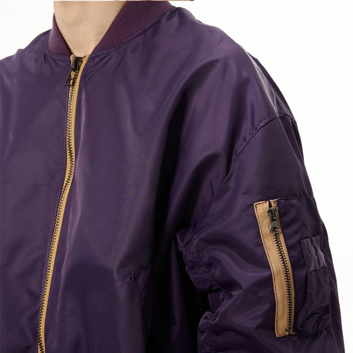 Trendy Baseball Collar Jacket K0224