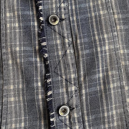 チェックフリンジジャケット K0827