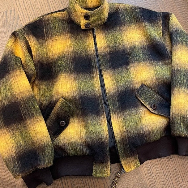 グラデーションチェックジャケット K0751