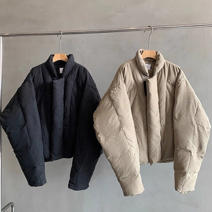 【OUTLET/即納】ミニマルスタンドカラーパファージャケット K0731