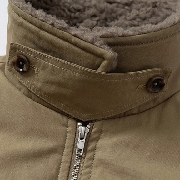 ボアカラージップブルゾン K0771