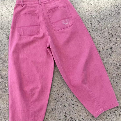 ウォッシュドタックワイドパンツ K0833