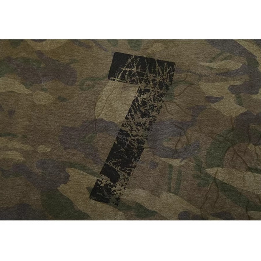 カモフラパネルデザインTシャツ K0857