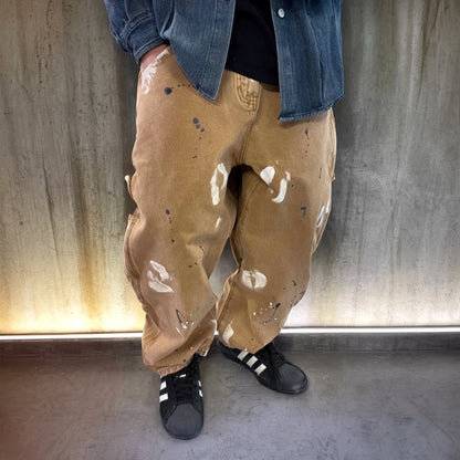 ペイントスプラッシュルーズフィットパンツ K0600