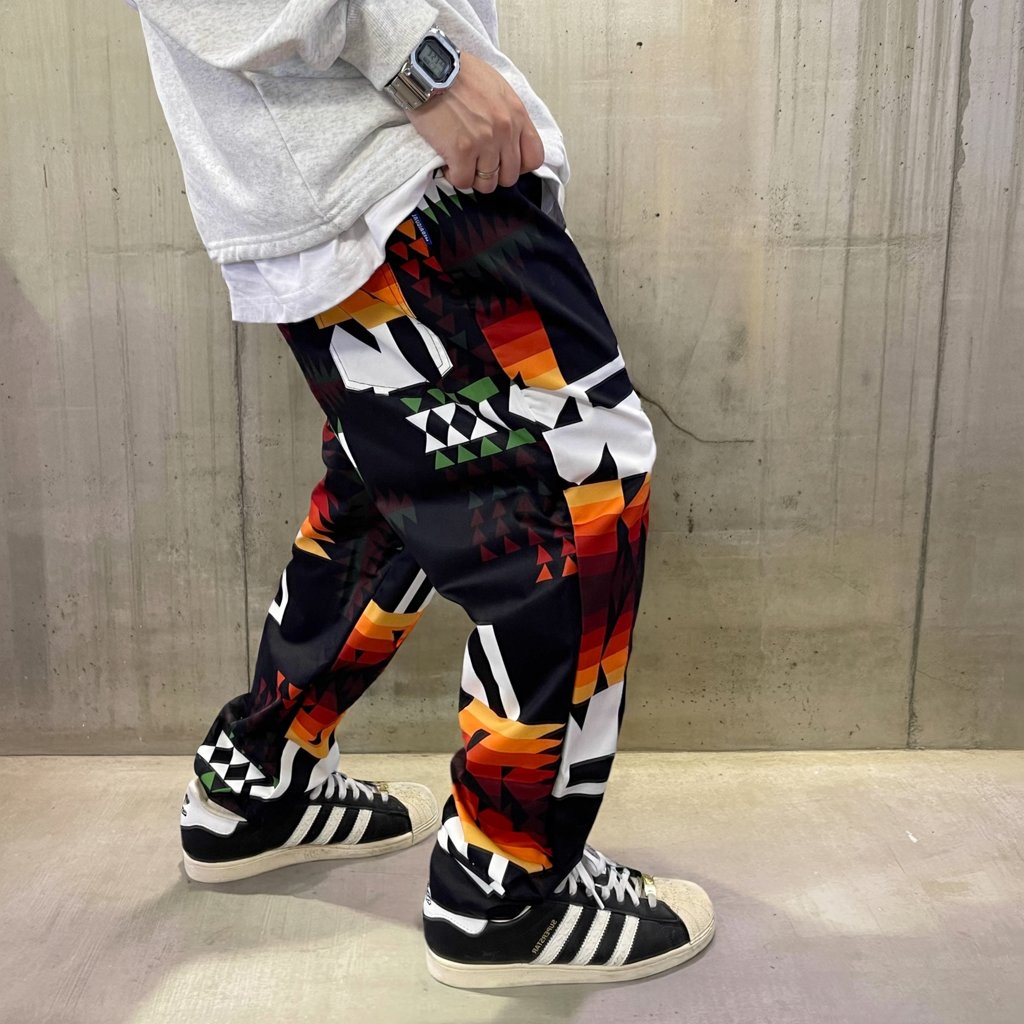 ネイティブパターンワイドパンツ K0832