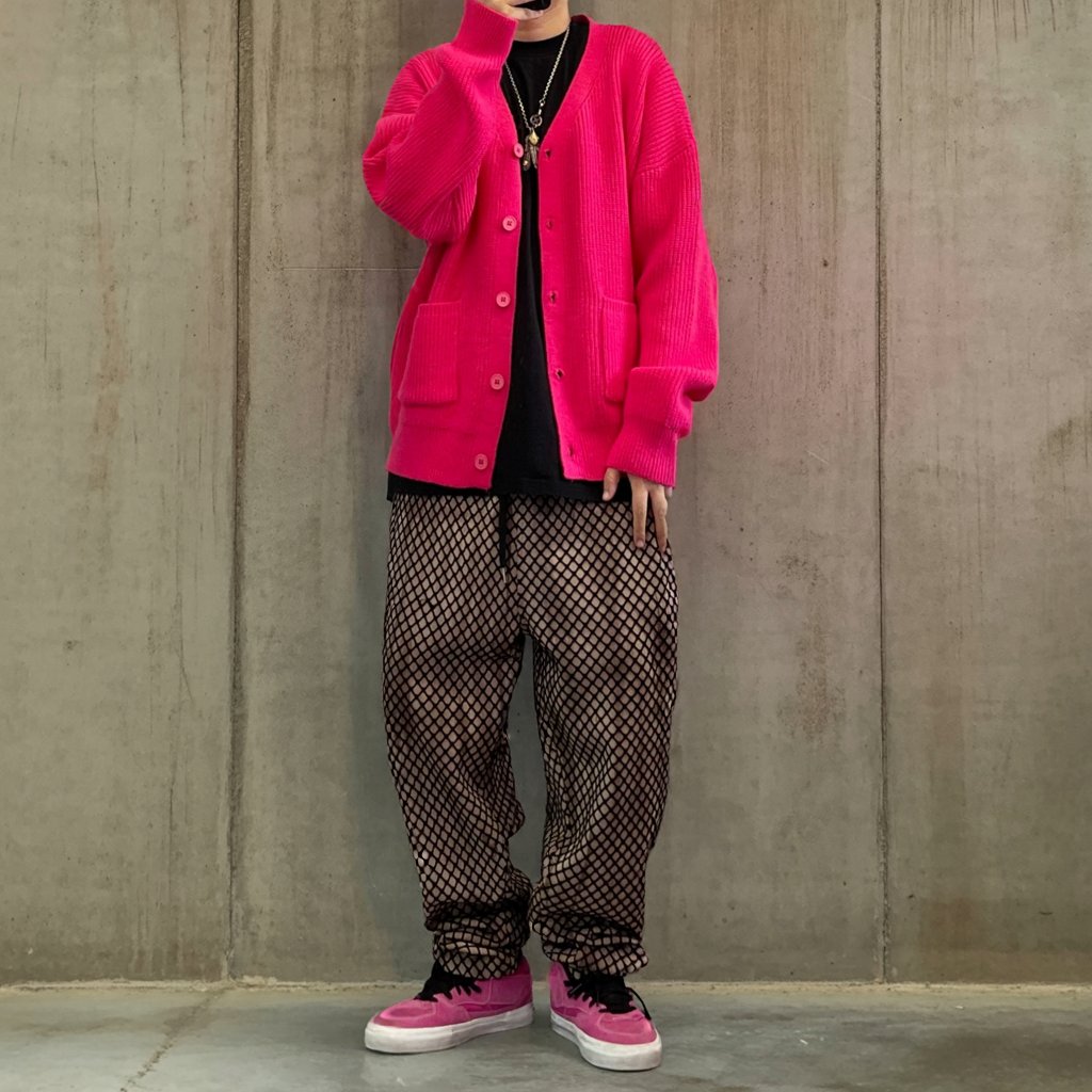 ワイドシルエットリブカーディガン K0824