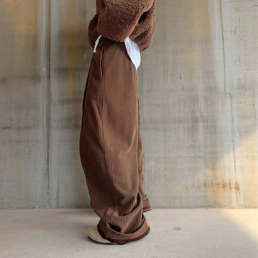 コーデュロイダブルレイヤーイージーパンツ K0787