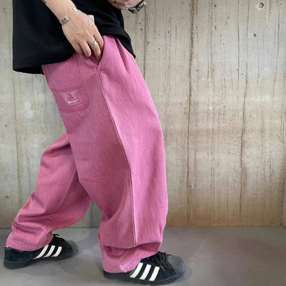 ウォッシュドタックワイドパンツ K0833