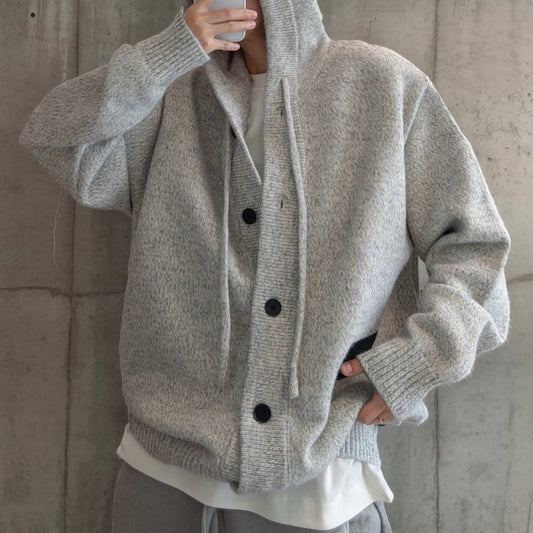 アーバンベーシックフーディーカーディガン K0800