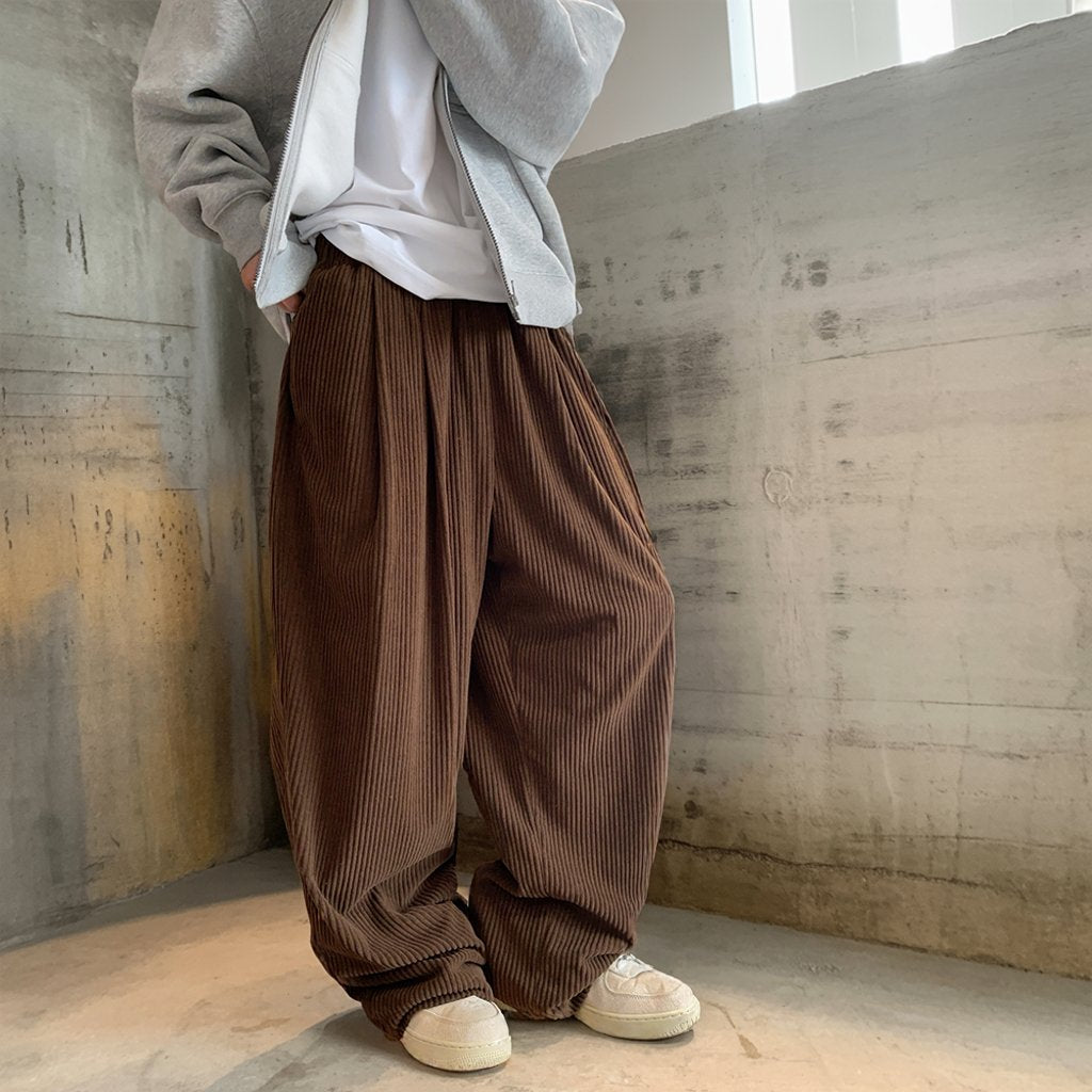 コーデュロイダブルレイヤーイージーパンツ K0787