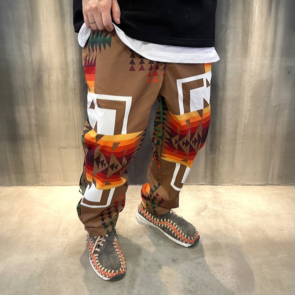 ネイティブパターンワイドパンツ K0832