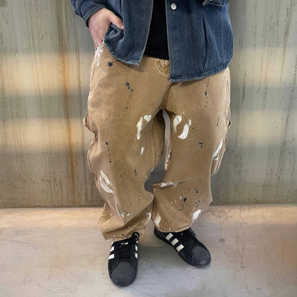 ペイントスプラッシュルーズフィットパンツ K0600