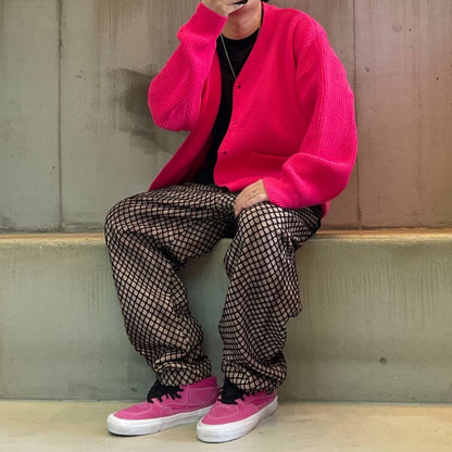 ワイドシルエットリブカーディガン K0824