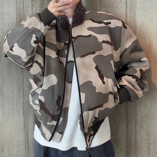 リバーシブルカモフラージュブルゾン K0806